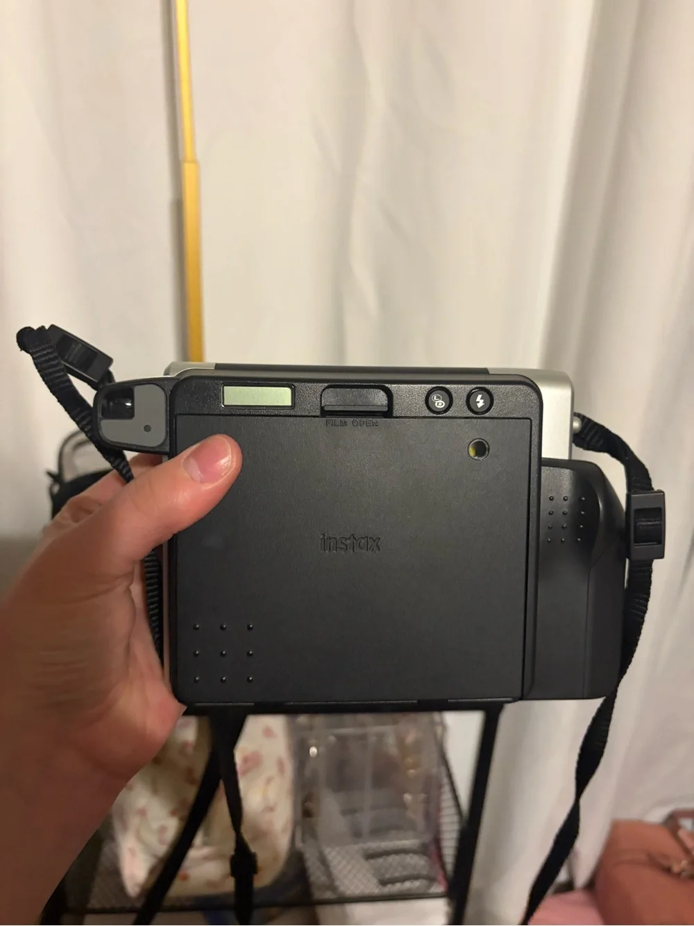 Fujifilm Instax Wide 300 instant Black and Silver - Compact Photo & Video Camera